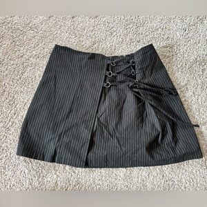 Dark Grey Stripe Wild Fable Skirt - Size XL